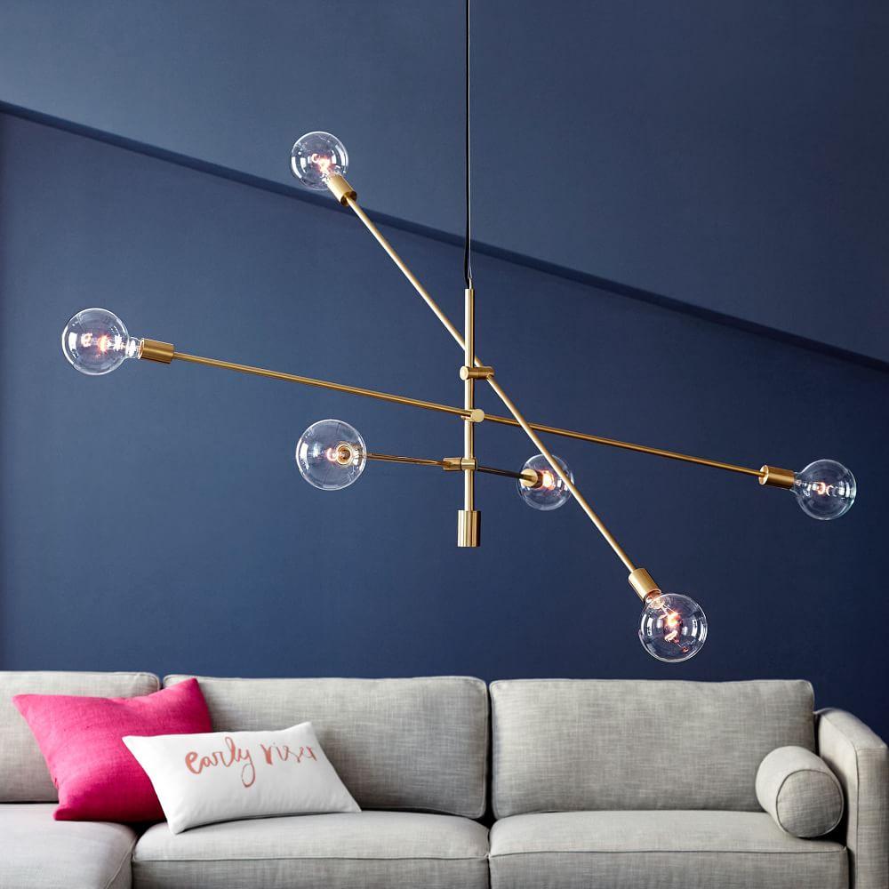 Mobile Chandelier Grand | west elm | Led chandelier Mobile Chandelier Grand | west elm | Led chandelier